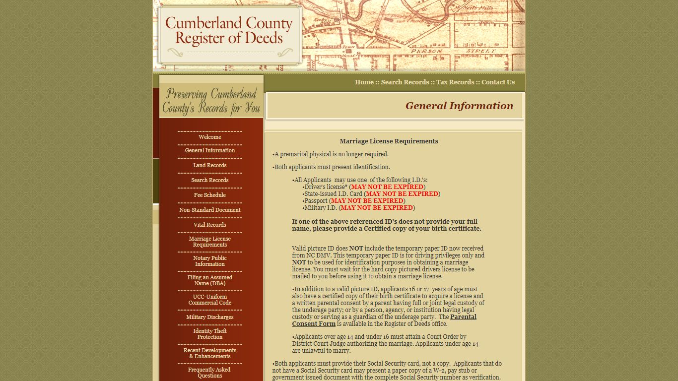 Cumberland County Register of Deeds