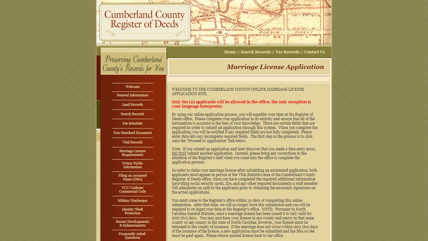 Cumberland County Register of Deeds
